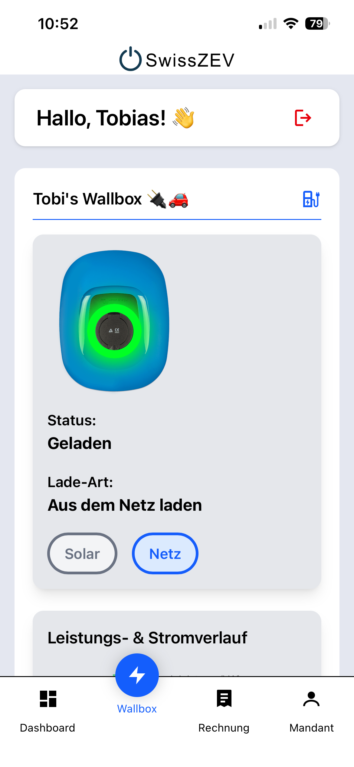 SwissZEV Wallboxsteuerung